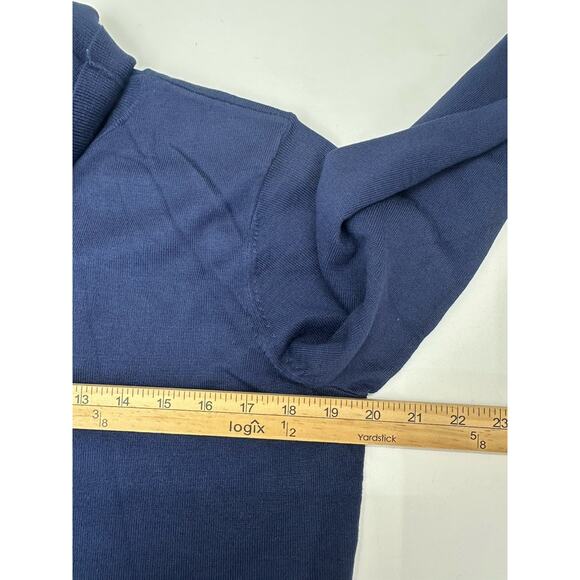 Architect Womens Sweater Size XL Peacoat Navy Blue Turtleneck Pullover NWTs - Picture 8 of 11